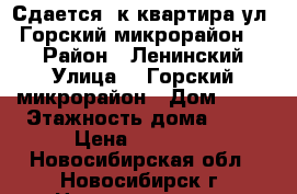 Сдается 1к квартира ул.  Горский микрорайон, 51 › Район ­ Ленинский › Улица ­  Горский микрорайон › Дом ­ 51 › Этажность дома ­ 10 › Цена ­ 12 000 - Новосибирская обл., Новосибирск г. Недвижимость » Квартиры аренда   . Новосибирская обл.,Новосибирск г.